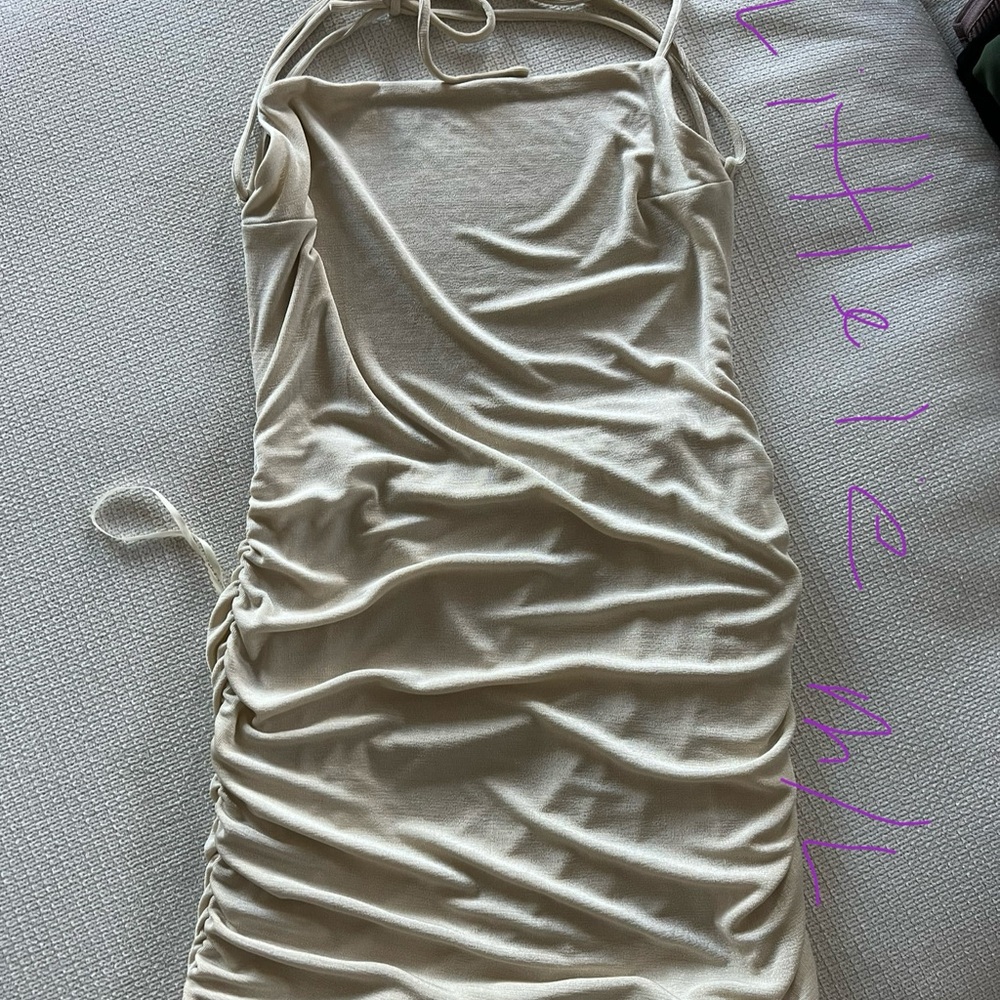 Little Lie Cream Dress M/L
